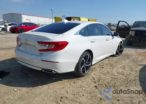2018 Honda Accord Sport из США, поврежденный, VIN 1HGCV2F39JA016271